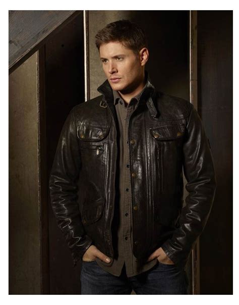 jensen ackles leather jacket